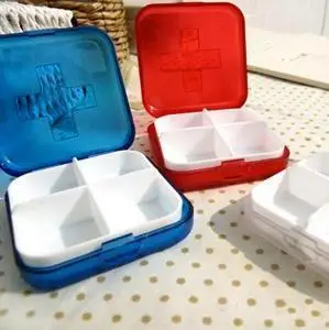 

frist aid china Hot sale 50pcs for wholesale Kit small cross pill box capitales scrub drug box first aid supply