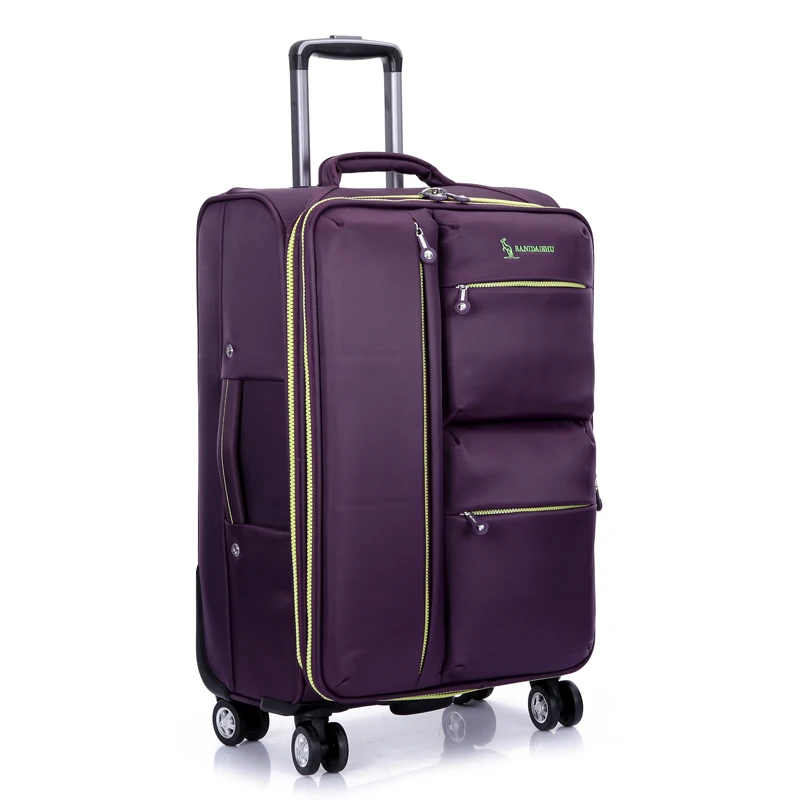 20 "24" 28 "inches Universal wheels trolley luggage, men and women travel bag, large capacity
