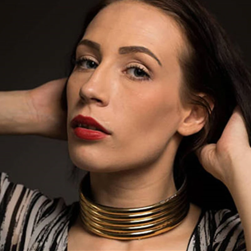 UDDEIN Vintage leather chokers wedding 
