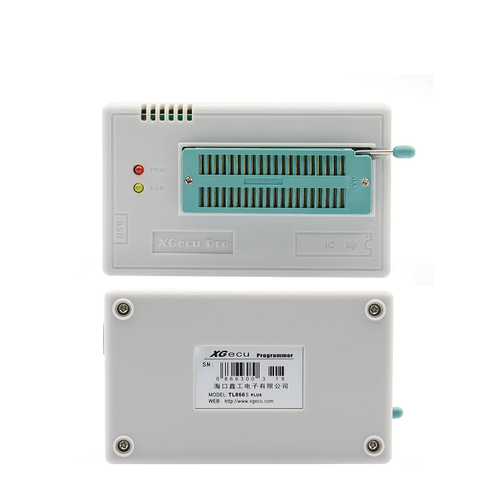 Оригинальный универсальный программатор V8.51 TL866II Plus USB Bios/ECU Программатор + 28