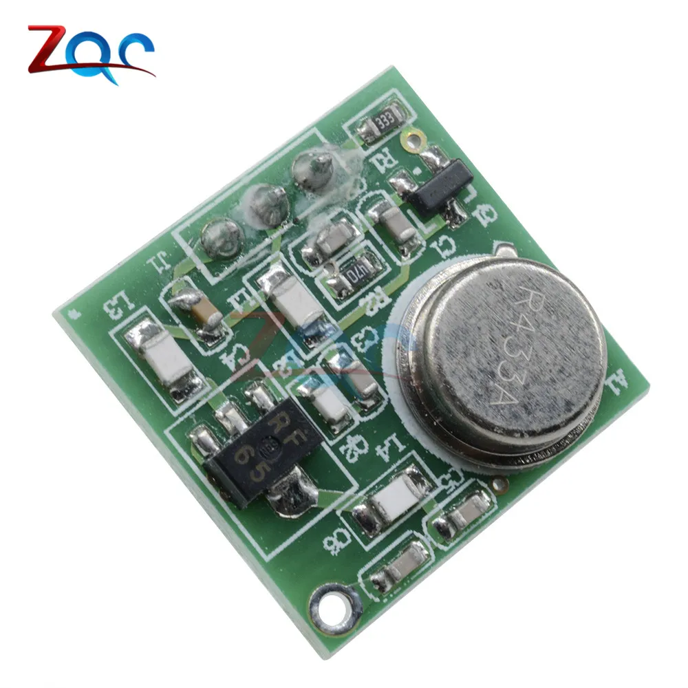 DC 9 V 12 беспроводной модуль платы fm передатчика ZF 4 433 92 MHz # P 433MHZ передатчика|Детали