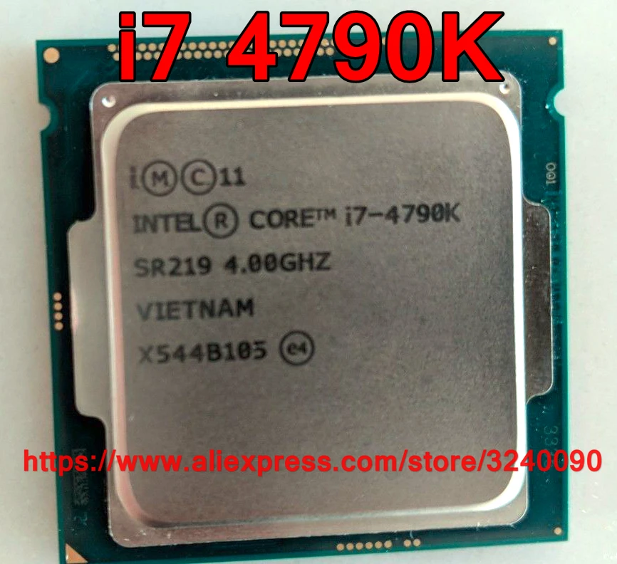 Процессор Intel CORE i7 4790K процессор 4,00 GHz 8M четырехъядерный i7-4790K Разъем 1150 Быстрая