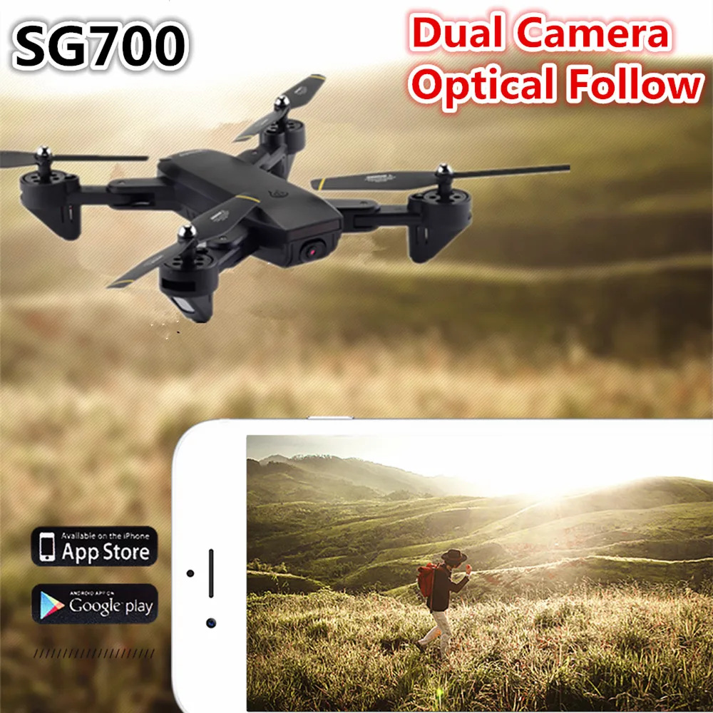 SG700 RC Quadcopter met WiFi Camera Optische Volgen Selfie Drone met