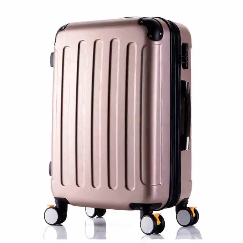 

Wholesale!High quality 26inches candy color abs pc travel luggage bags on brake universal wheels,hardside suitcase for girl