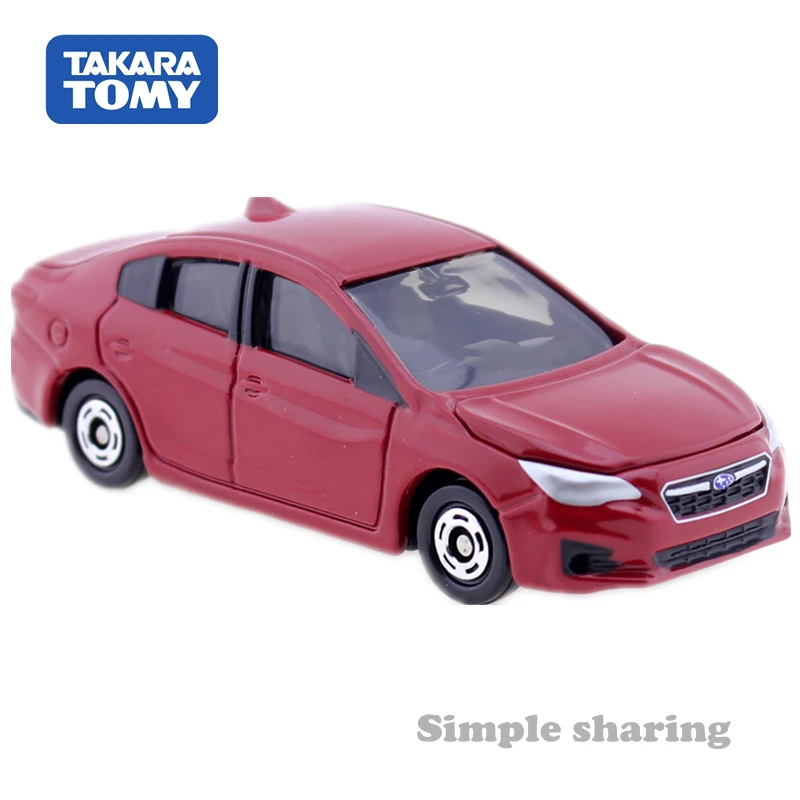 Takara TOMY TOMICA № 78 SUBARU IMPREZA набор моделей 1:63 миниатюрный литая машина забавные