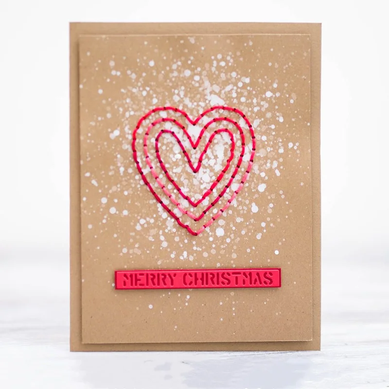 

Unique Heart Dots Metal Cutting Dies Stencil for DIY Scrapbooking Album Embossing Paper Cards Decorative Crafts Diecuts New 2018
