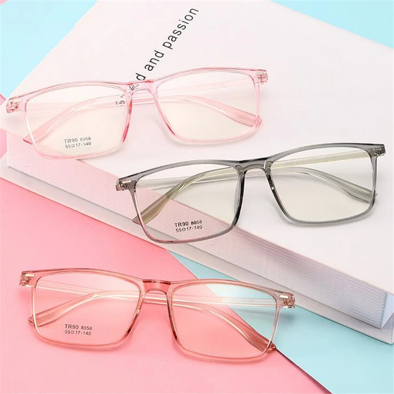 

Classic TR90 Student Optical Glasses Women Brand Designer Transparent Anti-blue Light Myopia Spectacle Frame Men Computer Goggle