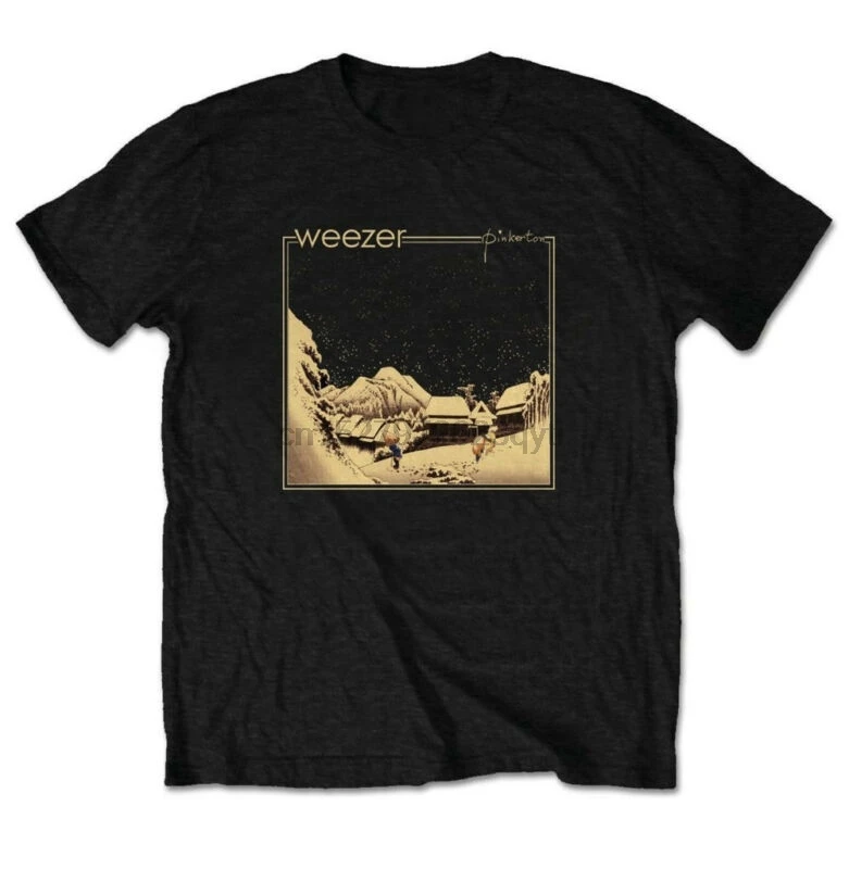 Weezer Pinkerton (Verpackt) Футболка-Neu und Offiziell | Мужская одежда