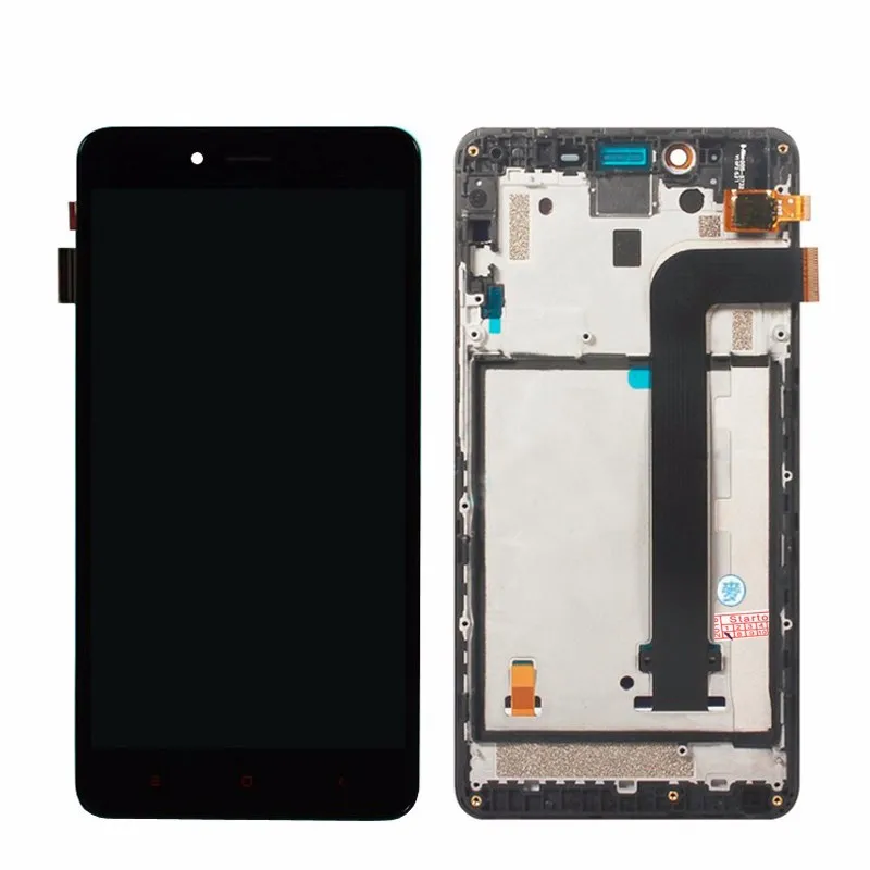 ЖК дисплей для Xiaomi Redmi Note 2 Сенсорный экран дигитайзер II сборка Замена Черный