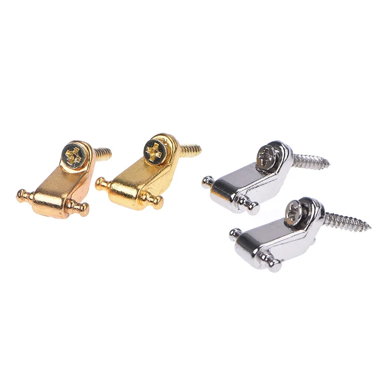 New 2Pcs Electric Guitars Roller String Trees Retainer Mounting Tree Guide Electric Guitar Parts Replacement Accessories