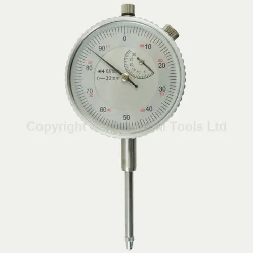 

Metal Milling Outer Measuring Dial Indicator Gauge 0-30MM 0.01MM