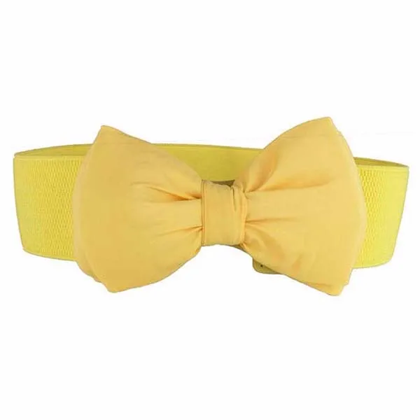yellow wide 6cm Корсет, широкие пояса из искусственной кожи, пояс для похудения, для женщин, эластичный пояс на талии, cinto sobretudo feminin ceinture femme fajas - Цвет: yellow wide 6cm