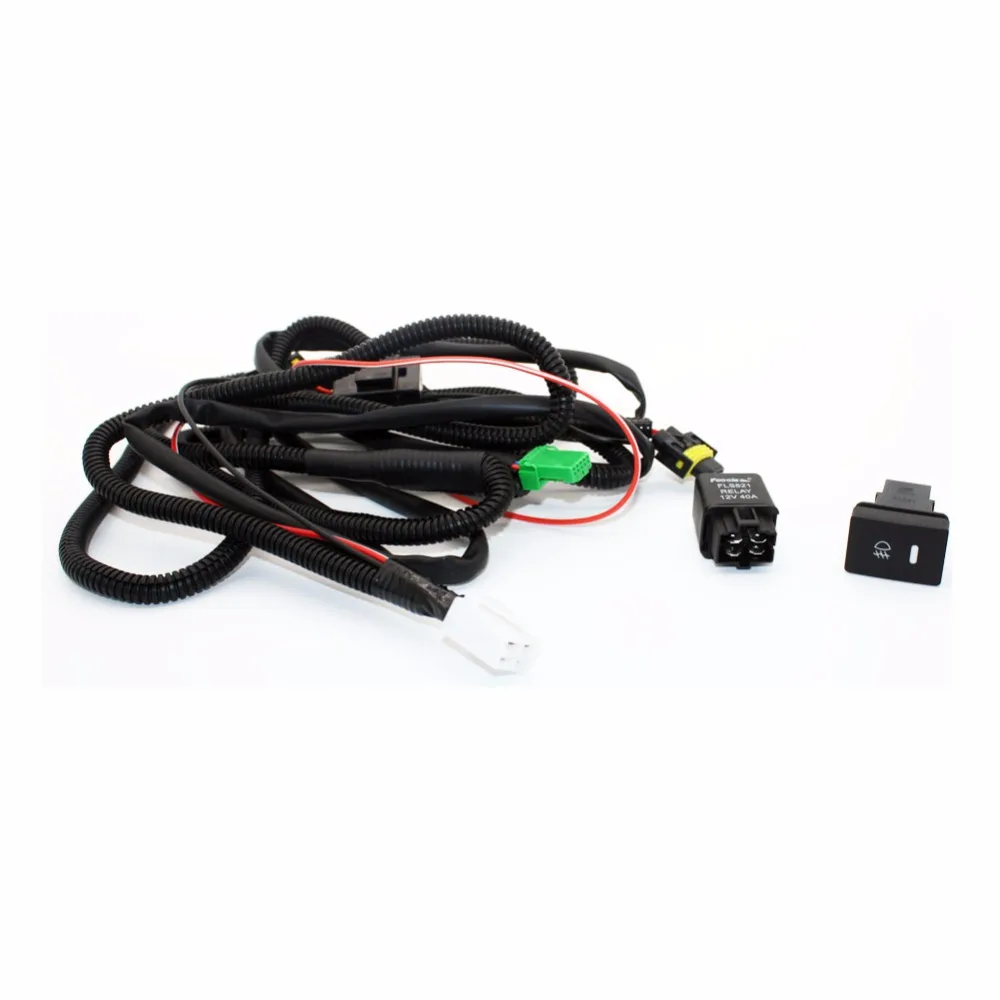 For INFINITI G37 Coupe and H11 Wiring Harness Sockets Wire Connector Switch + 2 Fog Lights DRL Front Bumper Halogen Lamp -in Car Light Assembly from ...