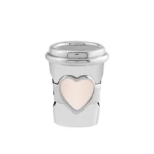 Аутентичные стерлингового серебра 925 Шарм напиток, чтобы перейти бусины для изготовления ювелирных изделий Подходит Pandora Подвески ювелирный браслет сделай сам поиск