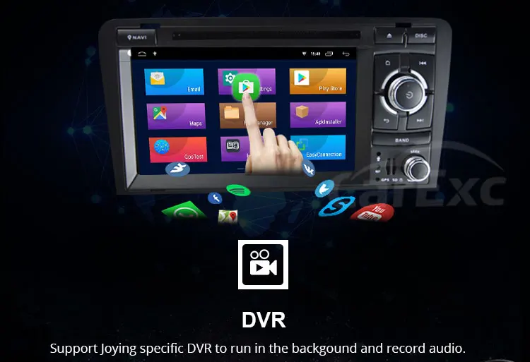Discount Android 9.0  CAR DVD Player For Audi A3/S3(2003-2013)  GPS  Radio Navigation Multimedia Audio FM AM Radio Built in CarPlay  DAB+ 26