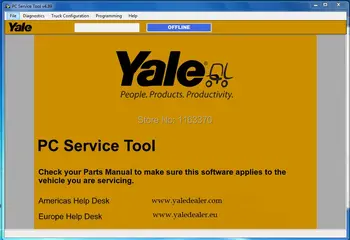 

hyster and Yale PC Service Tool v 4.89 diagnostic and programming with user id and password without limit