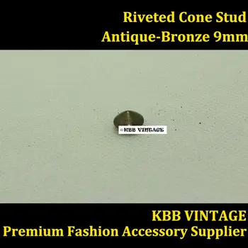 

Wholesale DIY Punk Metal Riveted Cone Stud Antique-Bronze For Leather Craft