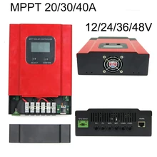 MPPT Контроллер заряда для фотоэлектрических систем eSmart3-20A 30A 40A 12 V 24 V 36 V 48 V автоматическая работа ЖК-дисплей Дисплей Макс 150 V Вход RS485 связи