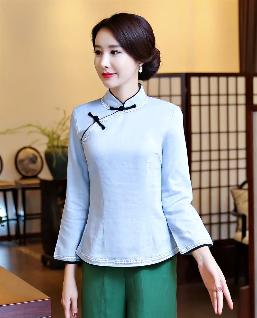 qipao shirt