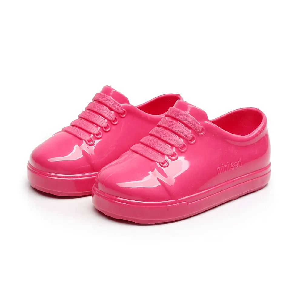 Mini Melissa/бразильские детские сандалии для девочек дышащие пляжные туфли малышей 13