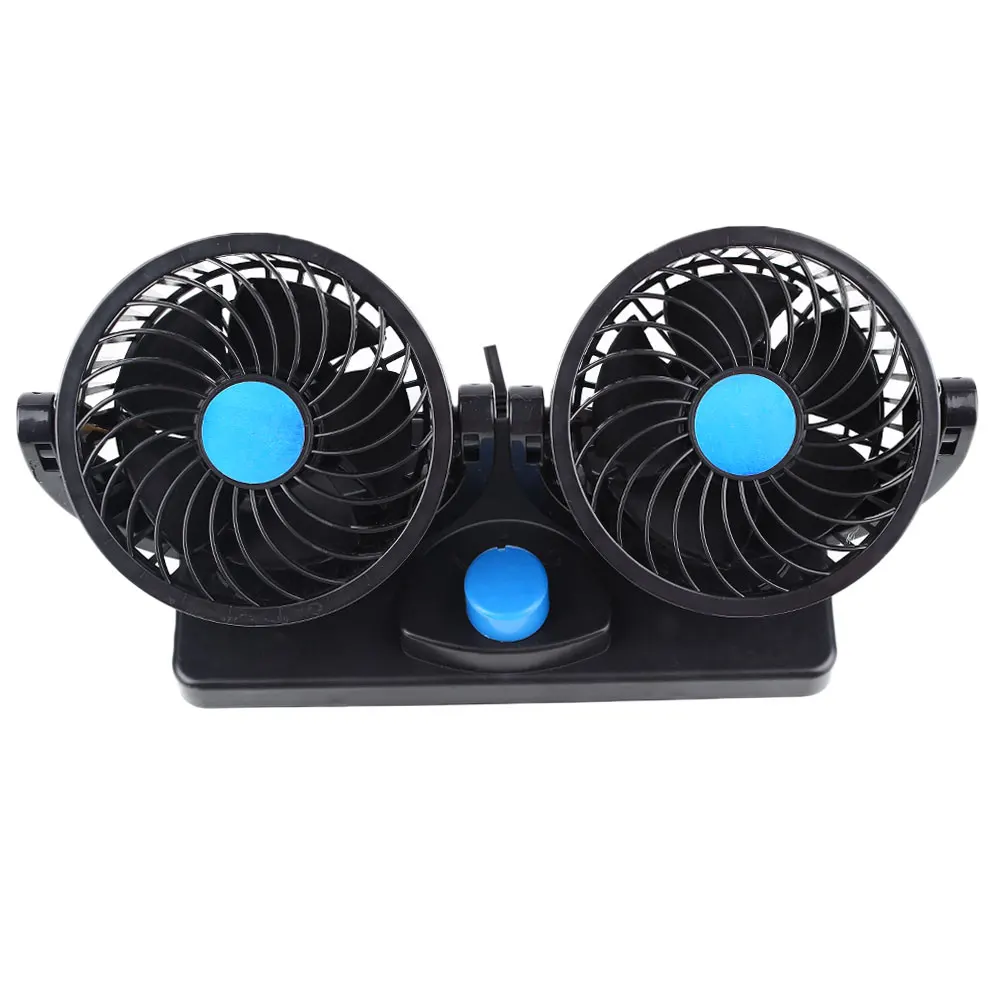 

12V Car Fan 360 Degree Rotating Auto Tuck Air Conditioner Cooling Air Fan