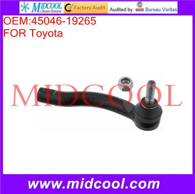 High Quality Auto Parts Front Axle Right Steering Tie Rod