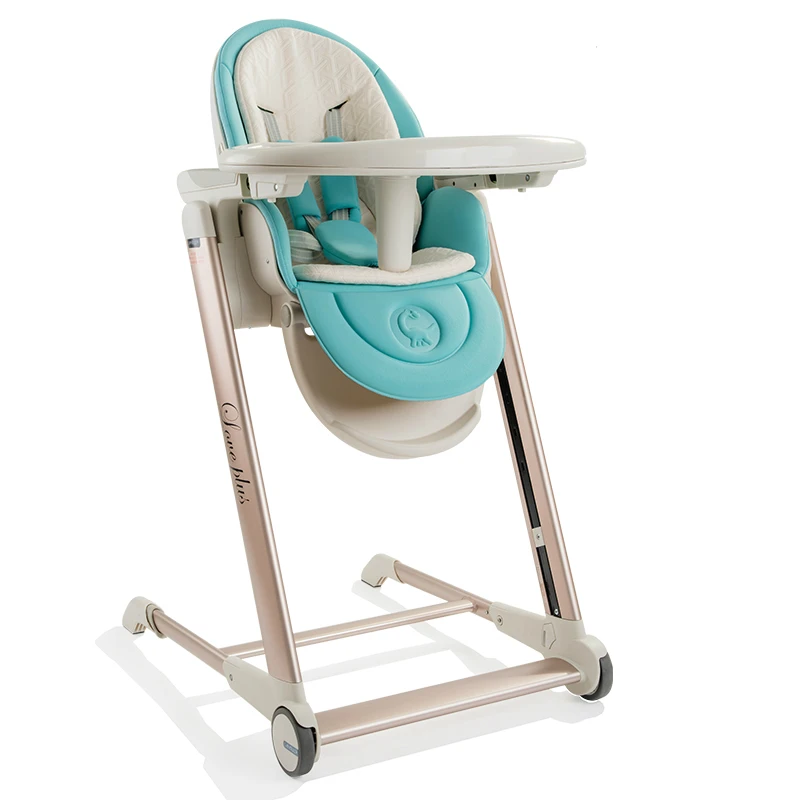 Chaise Haute De Luxe Pour Bebe Assise Droite Portable Avec Housse Siege D Appoint Facile A Plier Aliexpress