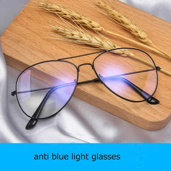 Lunettes pour femmes hommes anti lumière bleue lunettes ordinateur mobile Anti UV radioprotection yeux lunettes étudiant plat lunettes
