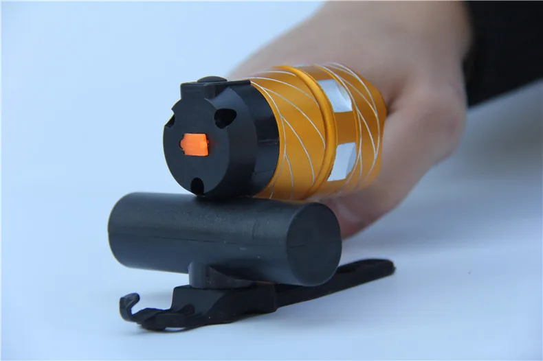 Sale kava Bicycle Light Power Bank Waterproof USB Rechargeable Bike Light Side Warning Flashlight 700 Lumen 18650 2000mAh 5 Modes 28