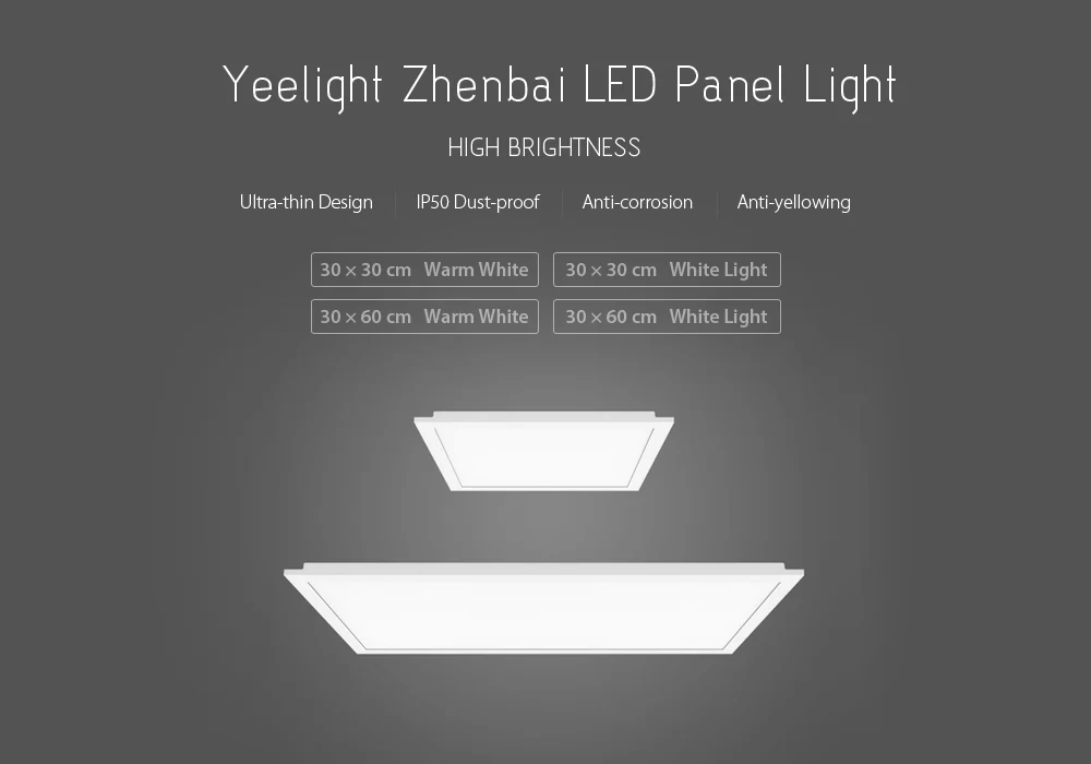 Светодиодный светильник YEE светильник ультра тонкий пылезащитный светодиодный панельный светильник для спальни потолочный светильник для Xiaomi комплекты для умного дома