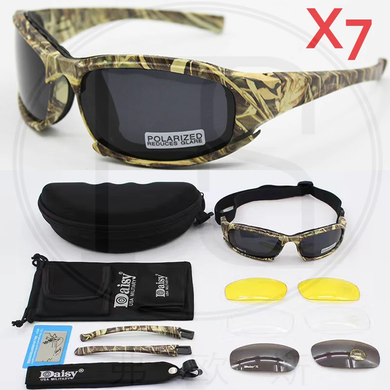 Prix pour Tactique Camouflage Cadre DAISY X7 de C5 Hommes Polarisées Lunettes Militaire Tir Chasse Lunettes 4 Lentille Kit lunettes de Soleil Hommes Randonnée Prix pour Tactique Camouflage Cadre DAISY X7 de C5 Hommes Polarisées Lunettes Militaire Tir Chasse Lunettes 4 Lentille Kit lunettes de Soleil Hommes Randonnée