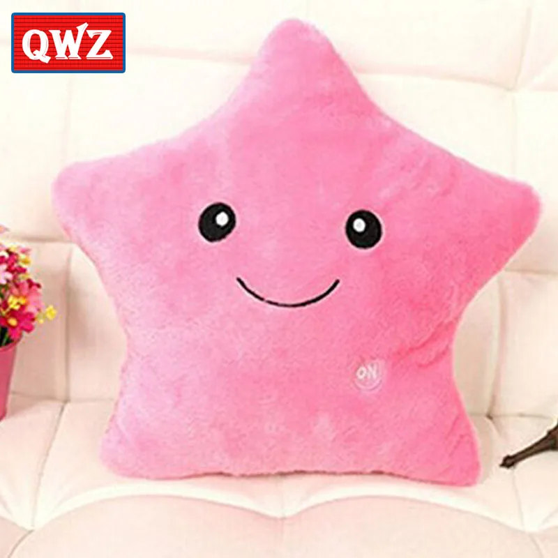 QWZ 36*36 см красочный пластиковый квадратный Форма игрушки звездных светящийся