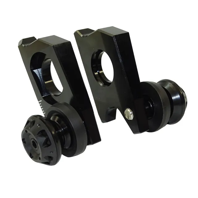 Buy waase Motorcycle Chain Adjuster Tensioners Catena with Spools For Suzuki