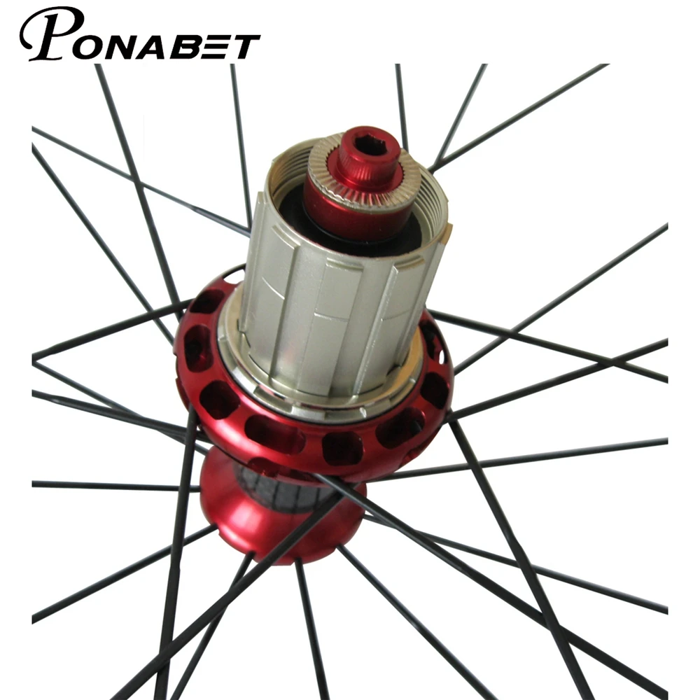PONABET 38 мм 700C полный углеродный телефон с керамической втулкой powerway|clincher bike wheels|bike