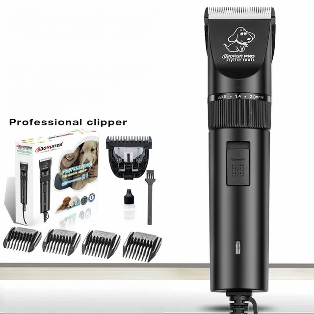 $US $23.21  Double-Blades Professional Pet Dog Hair Trimmer Animal Grooming Clippers Cat Cutters Machine Shaver