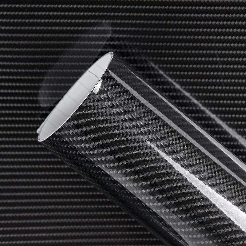 

6D PVC Carbon Fiber Type Vinyl Car Wrap Sheet Roll Film Sticker Decal Waterproof