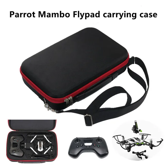 $29  Hard Shell Case Waterproof Shoulder Bag Carry Box for Parrot Minidrone Mambo /Flypad Remote Control
