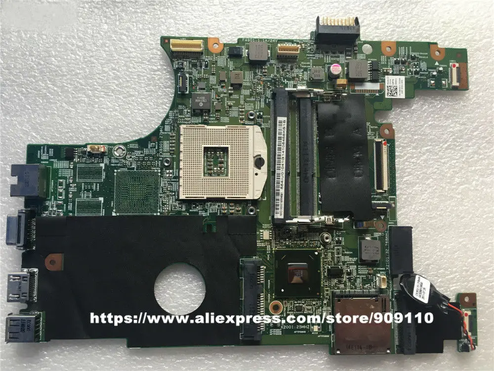 Yourui для материнская плата ноутбука Dell N4050 X0DC1 0X0DC1 CN процессор без видеокарты