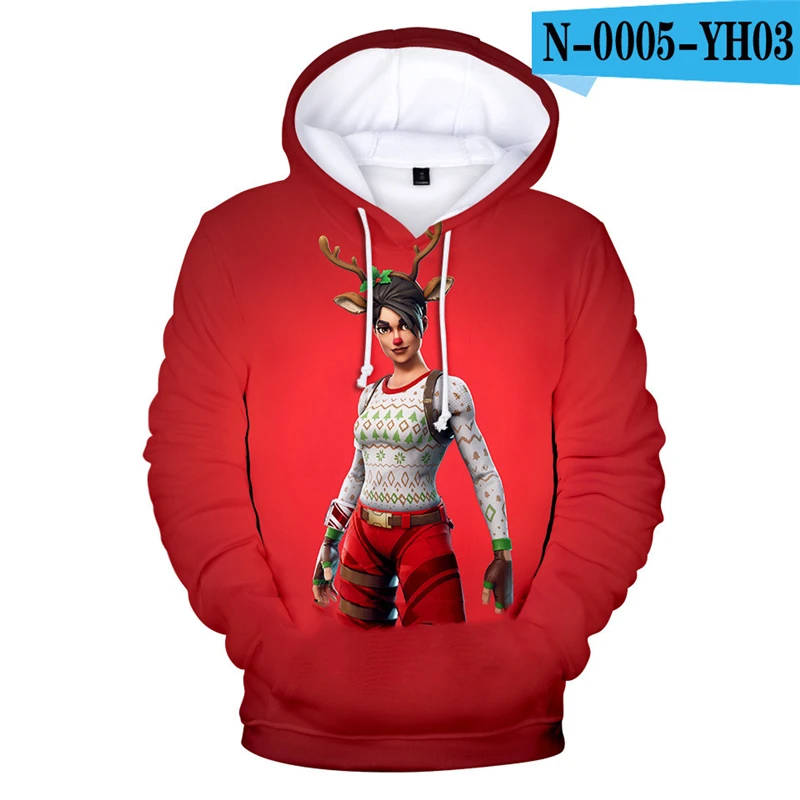 

Fortnit Battle Royale Hoodie Sweatshirt Game Sweatshirt Costume Battle Royale Clothings Causal Women Clothing Men Kid Clothes