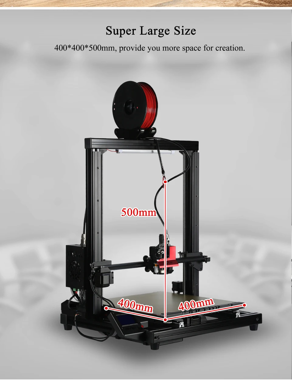 VIVEDINO Raptor 2.0 Big 3D Printer 