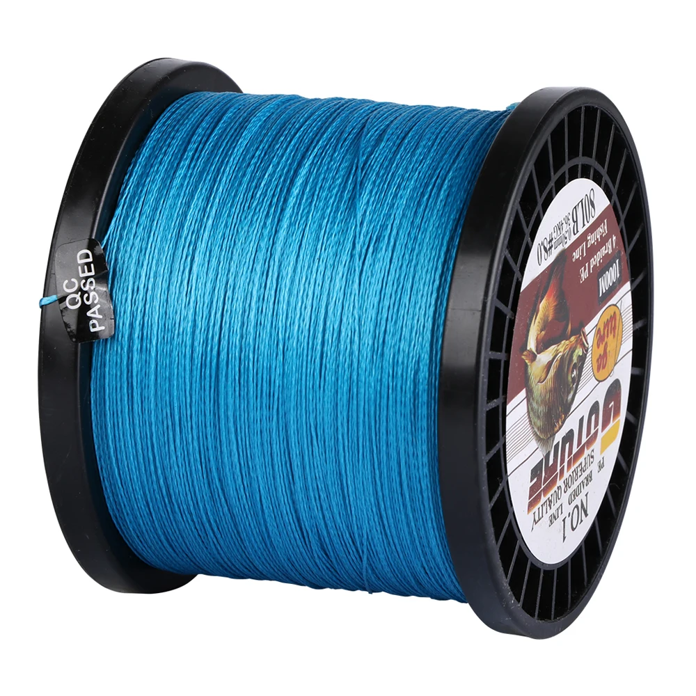 Плетеная многонитевая рыболовная леска 1000 м 12 80 фунтов|fishing line|1000m braidstrong fishing |