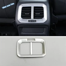 Lapetus Car Styling Armrest Box Rear Air Conditioning AC Vent Outlet Cover Trim ABS Fit For Volkswagen VW Tiguan MK2 2016 - 2019 car center console seat armrest box pads cover pu leather for volkswagen vw tiguan mk2 2016 2017 2018 car styling accessories