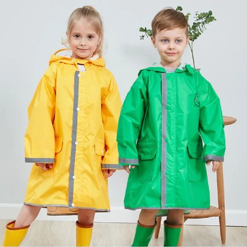 

kids Raincoats For Boys Rainwear Hiking Children Rain Coats Girls Baby Waterproof Raincoat Poncho Impermeable kids Raincoat