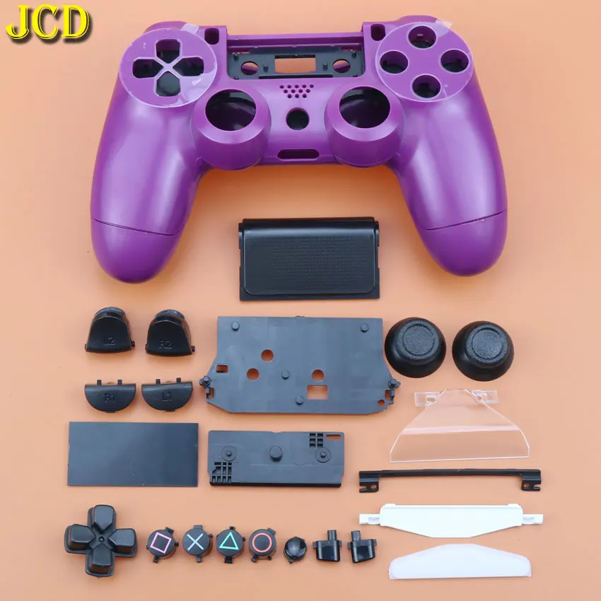 JCD Геймпад контроллер полный корпус и кнопки мод комплект для DualShock playstation 4 PS4 контроллер ручка Корпус чехол Крышка