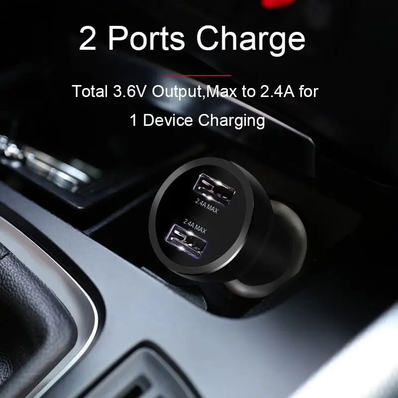 Samzhe والموانئ 2.4a شاحن سيارة 2 سريع شحن usb شاحن الهاتف المحمول شاحن سريع ل سامسونج ، فون ، xiaomi ، هواوي ، ممن لهم ، lg Samzhe والموانئ 2.4a شاحن سيارة 2 سريع شحن usb شاحن الهاتف المحمول شاحن سريع ل سامسونج ، فون ، xiaomi ، هواوي ، ممن لهم ، lg