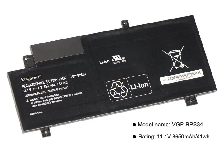 Аккумулятор KingSener для SONY Vaio Fit 15 SVF15A SVF14A Series SVF15A1ACXB SVF15A1AC XS SVF14AC1QU|laptop battery for sony|laptop