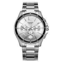 Casio นาฬิกาผู้ชายนาฬิกาตัวชี้ series chronograph ธุรกิจนาฬิกา casual ชายนาฬิกา MTP-1374D-7A
