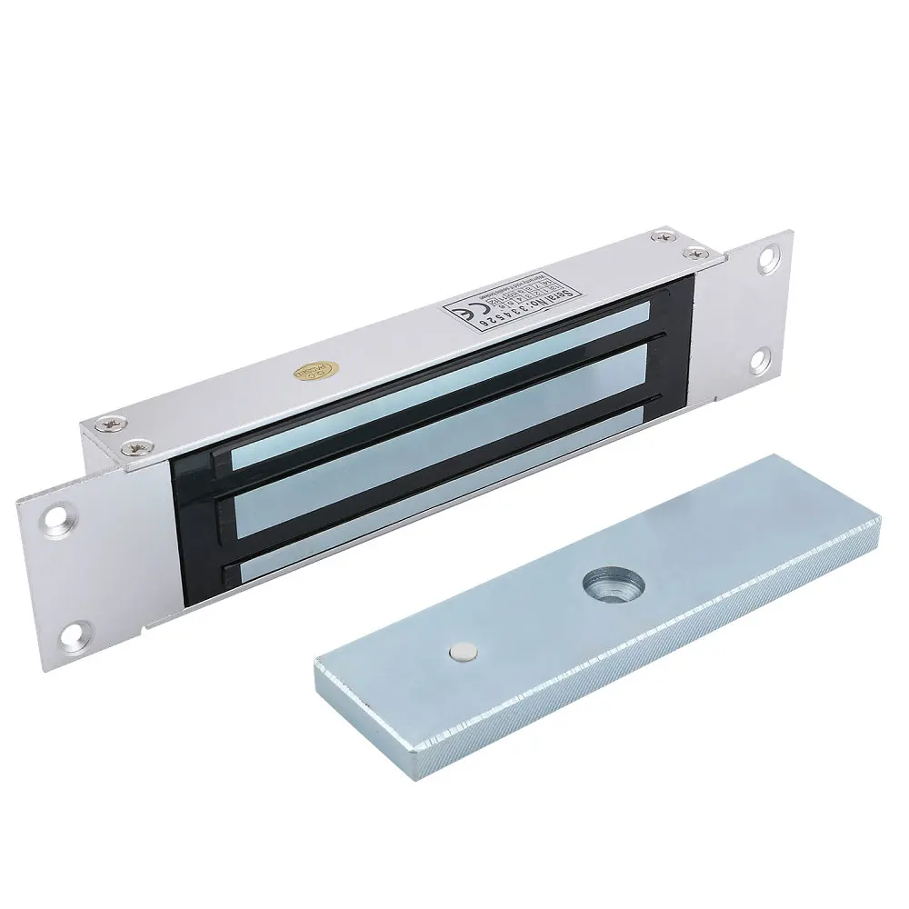 

350KG (800lbs) Access Control Electric Magnetic Door Lock 12V Electric Lock Holding Force High Quality