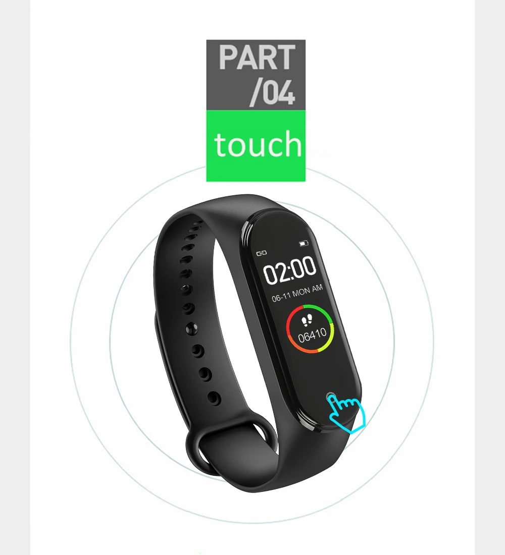M4 умный Bluetooth браслет для звонков на запястье пульс/давление/монитор сердечного ритма/Шагомер Спорт ip67 Водонепроницаемый M3 фитнес