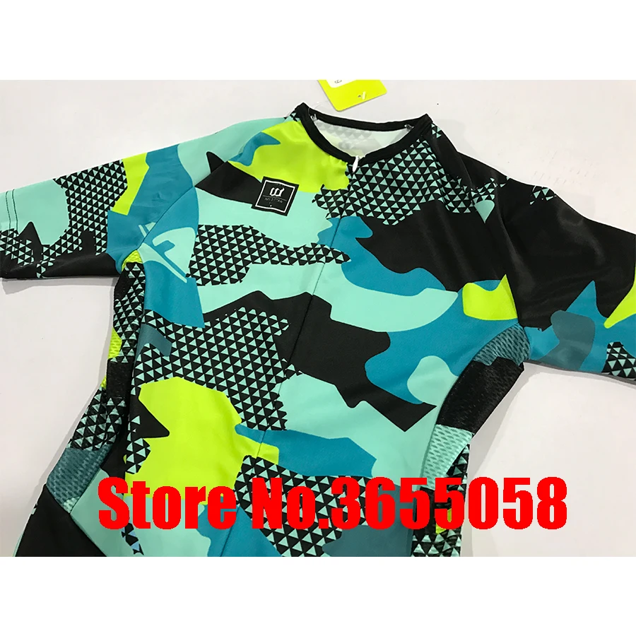 Wattie الحبر مخصص الملابس النساء الجسم عدة الدراجات الإناث skinsuit الترياتلون روبا ciclismo بذلة skinsuit speedsuit 9d هلام سادة